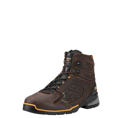 Ariat Work: Rebar Flex 6" Zapatos de Seguridad Hombre - Chocolate Marrones (TDYLQ4380)